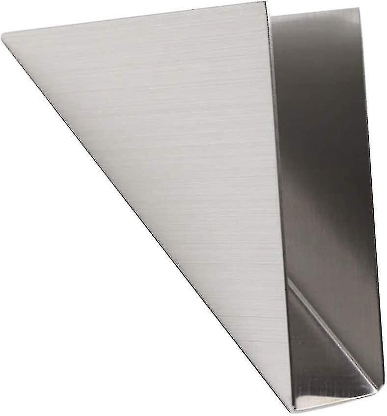 Kitchen Napkin Dispenser， Vertical Napkin Holder， Durable Napkin Holder Stainless Steel Triangle Nap