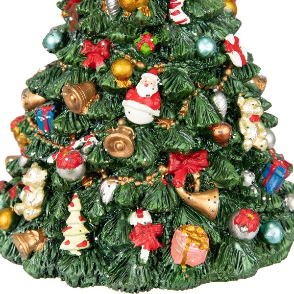 Musical Rotating Christmas Tree Figurine