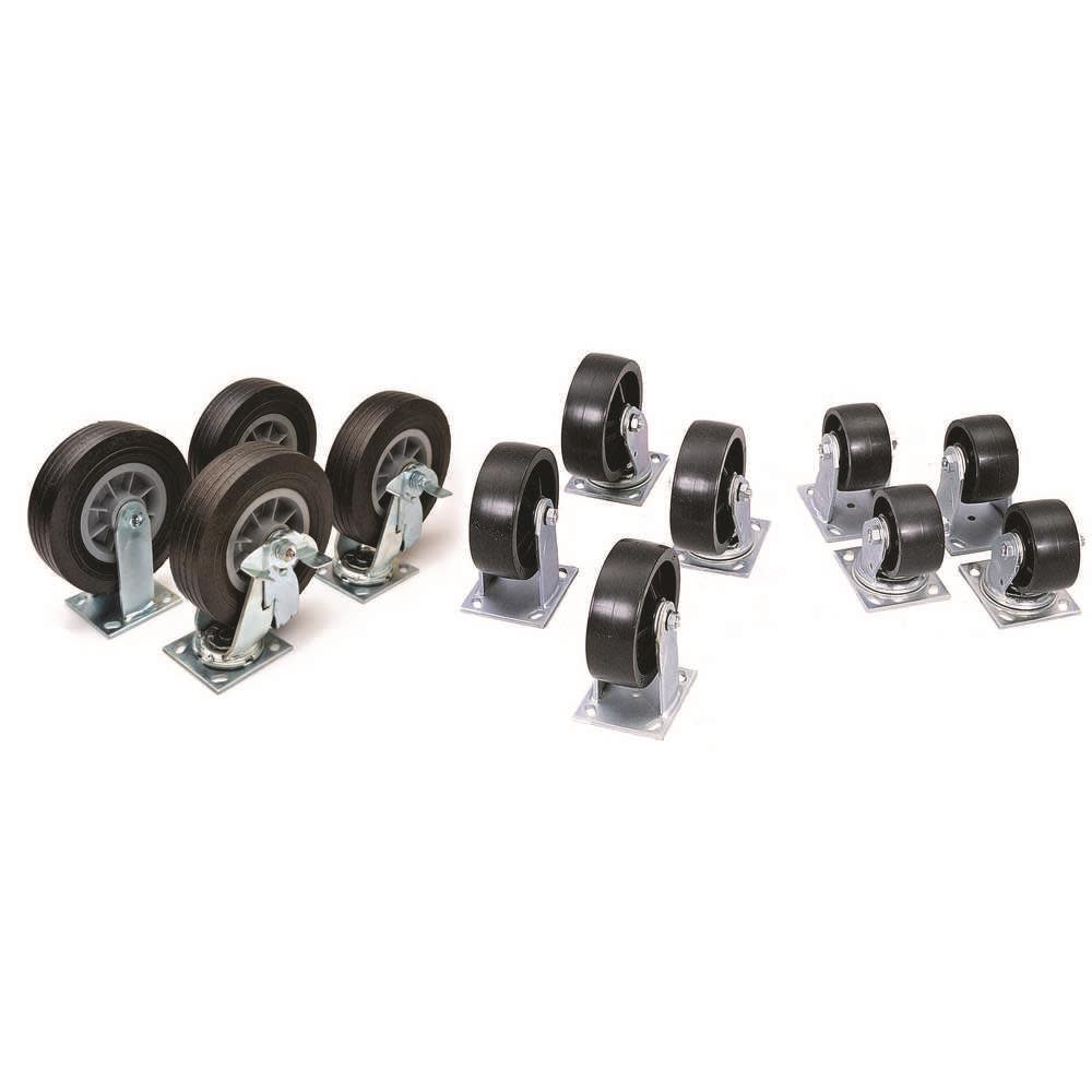 6 In. Casters ; Set of 4 ;