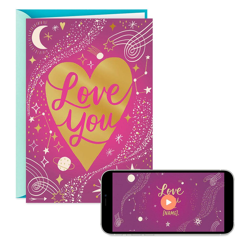 Hallmark  Lucky to Love You Video Greeting Love Card