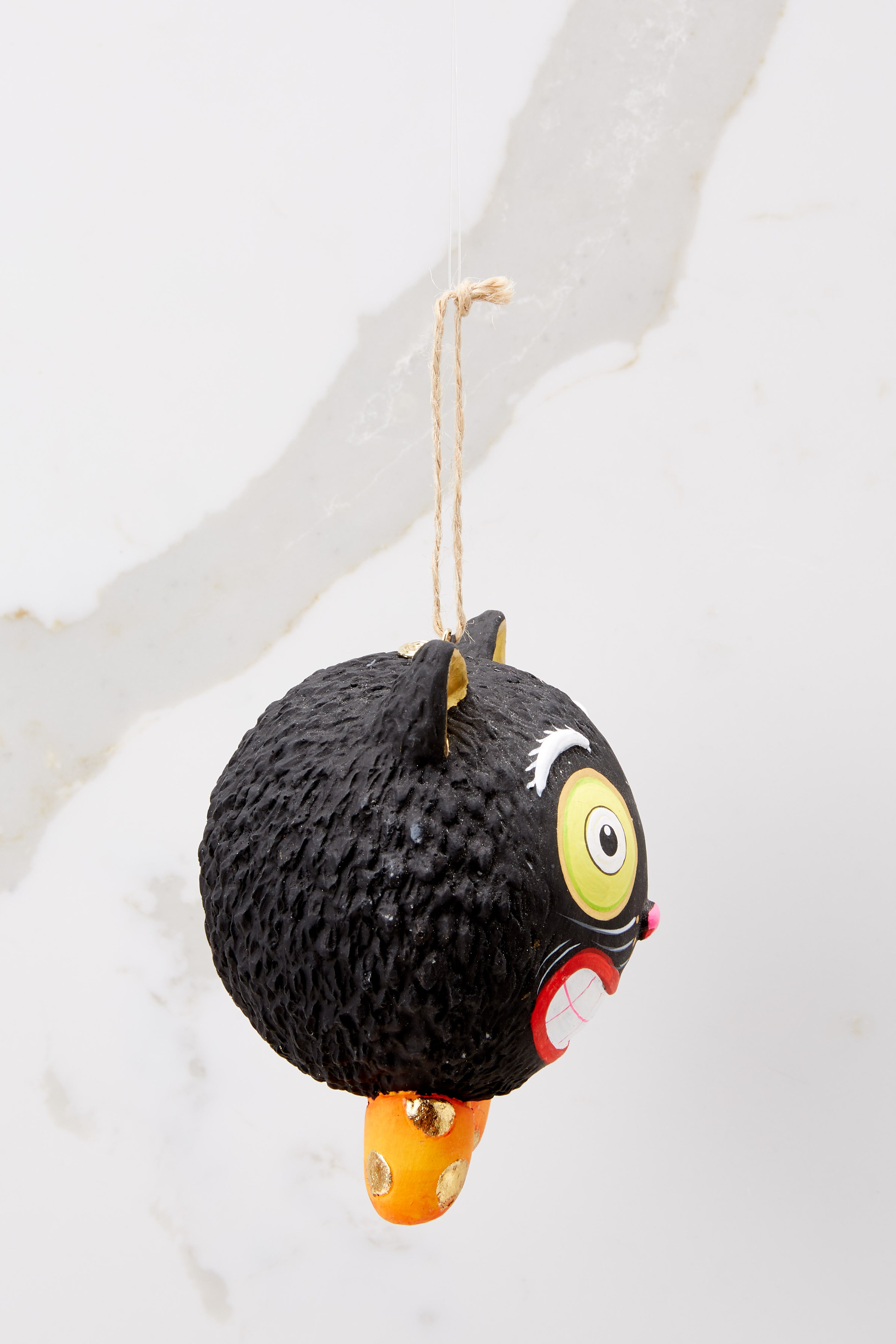 Spooky Kook Black Cat Ornament