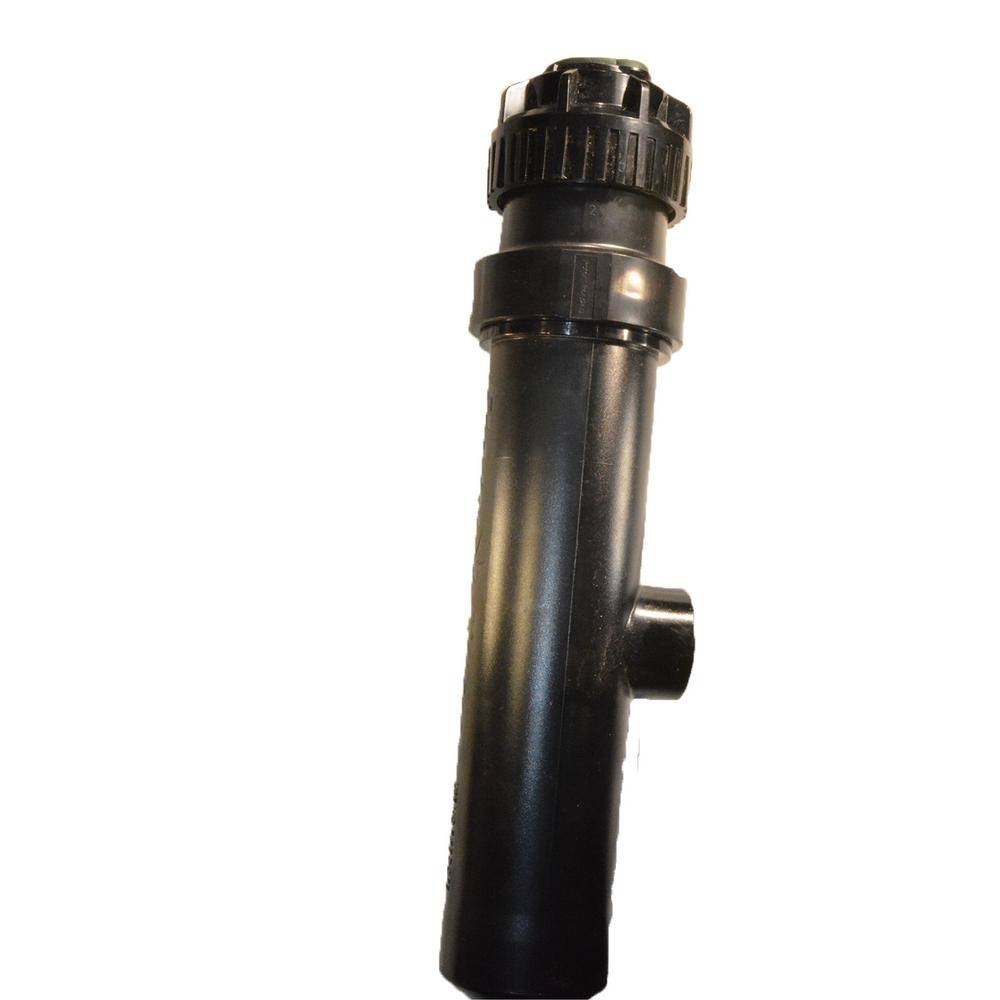 KLIFT-IT Klift Rotor Sprinkler Riser Extender Black 2 in. CouplerInternal Riser Chk. Valve fits Rain Bird 50005004 DIY (2-Pk) KLIF-02RR