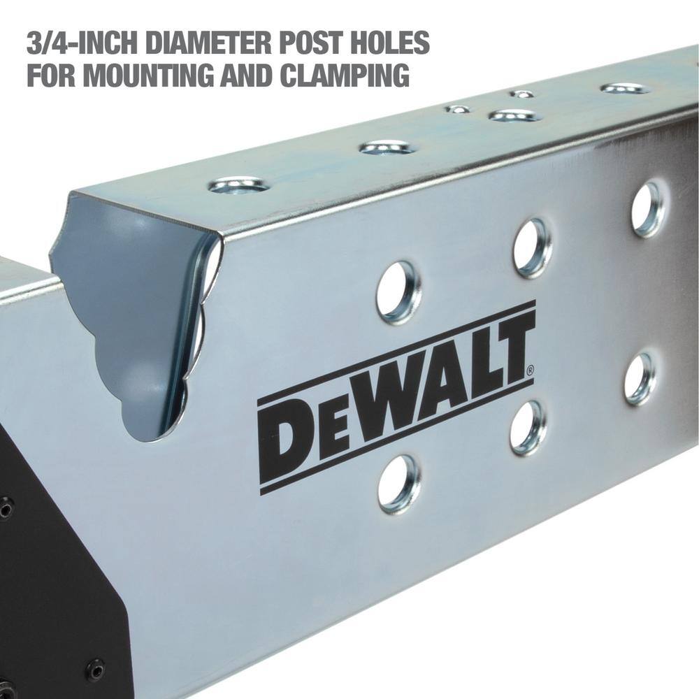 DW 36 in. W Adjustable Height (25 in. to 33 in.) Folding Steel Heat Resistant Groundable Welding SawhorseWork Support DXMF3603WSH