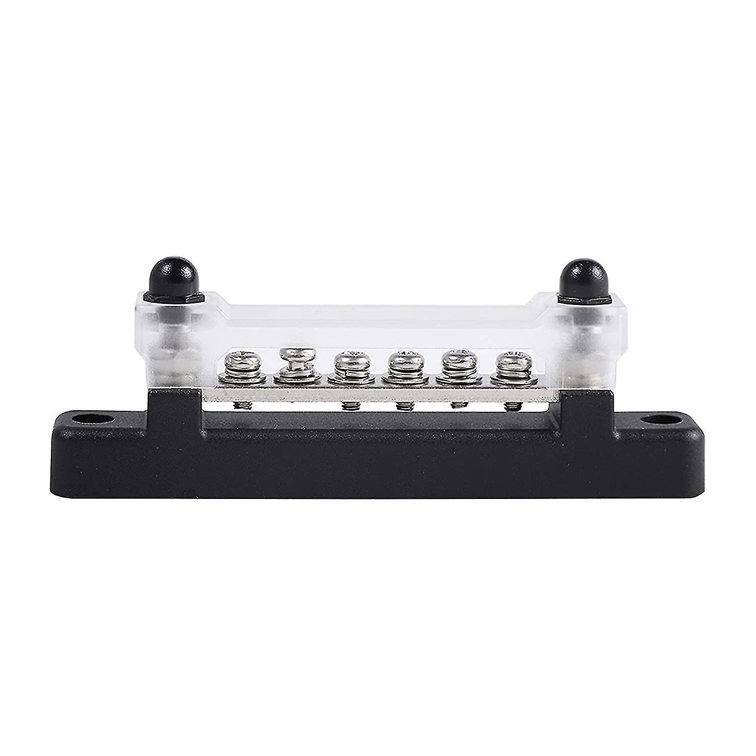 6 Position Bus Bar Terminal， 130a / 150a， For Car Boat Marine Power Distribution Terminal Block