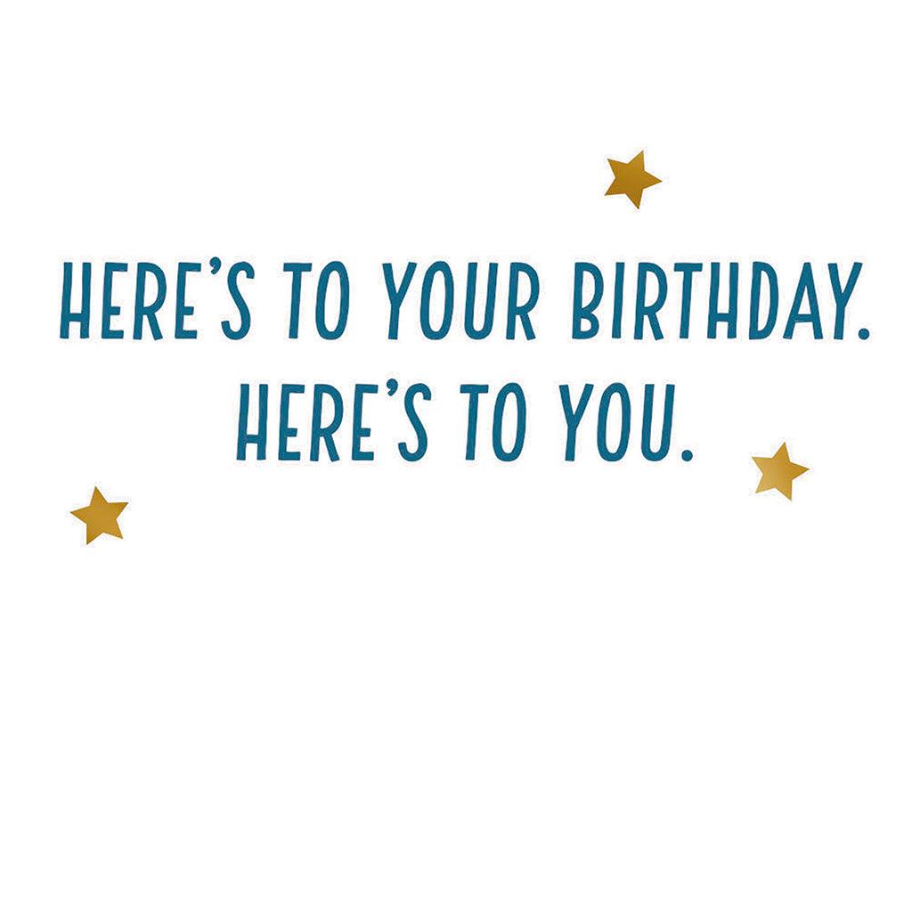 Hallmark  Cheers to You Video Greeting Birthday Card