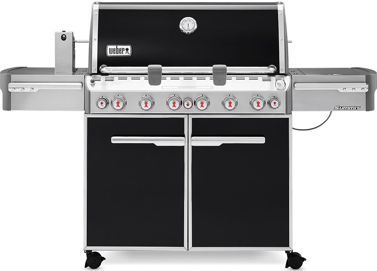 Weber Summit E-670 Black Liquid Propane Gas Grill