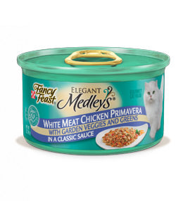 Fancy Feast Elegant Medleys White Meat Chicken Primavera Canned Cat Fo