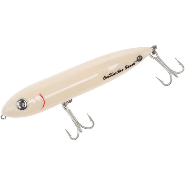 Heddon One Knocker 3 4 Oz Saltwater Fishing Lure Bone