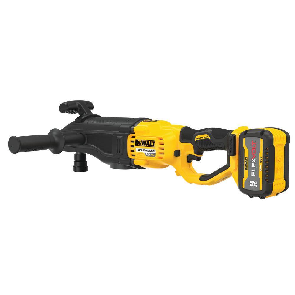 DW FLEXVOLT 60V MAX Cordless Brushless Quick-Change Stud and Joist Drill and (1) FLEXVOLT 9.0Ah Battery DCD471X1