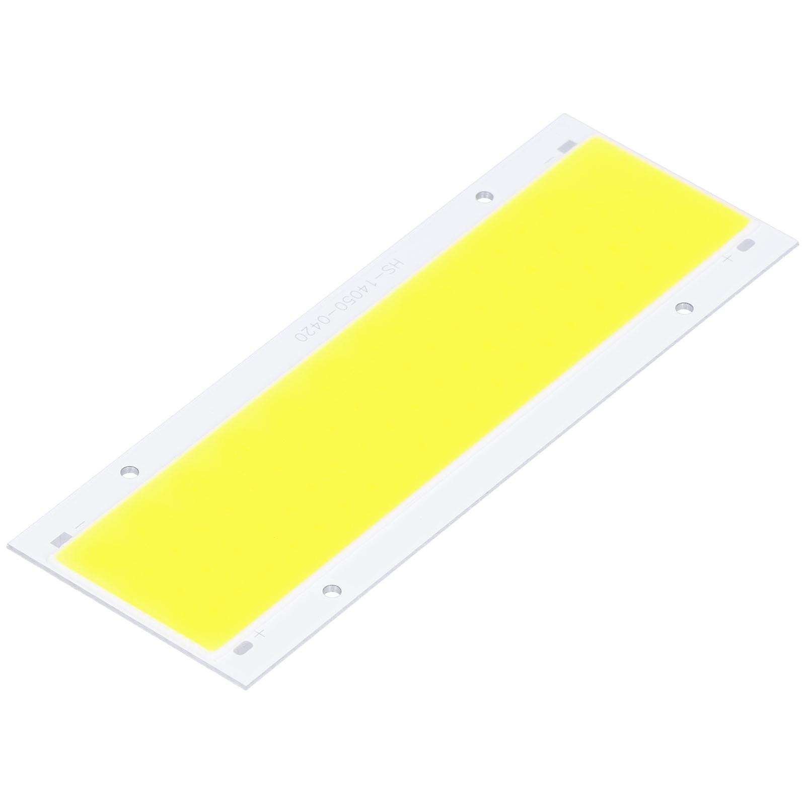 COB Light Chip DIY LED Lamp Panel Light Source 1500LM 3000‑6500K 12V 15W 140x50mmWarm White Light