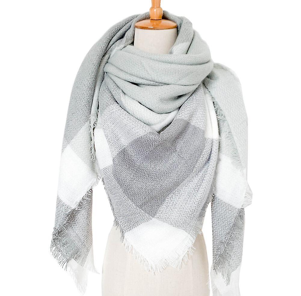 Winter Check Scarf Wraps For Women's