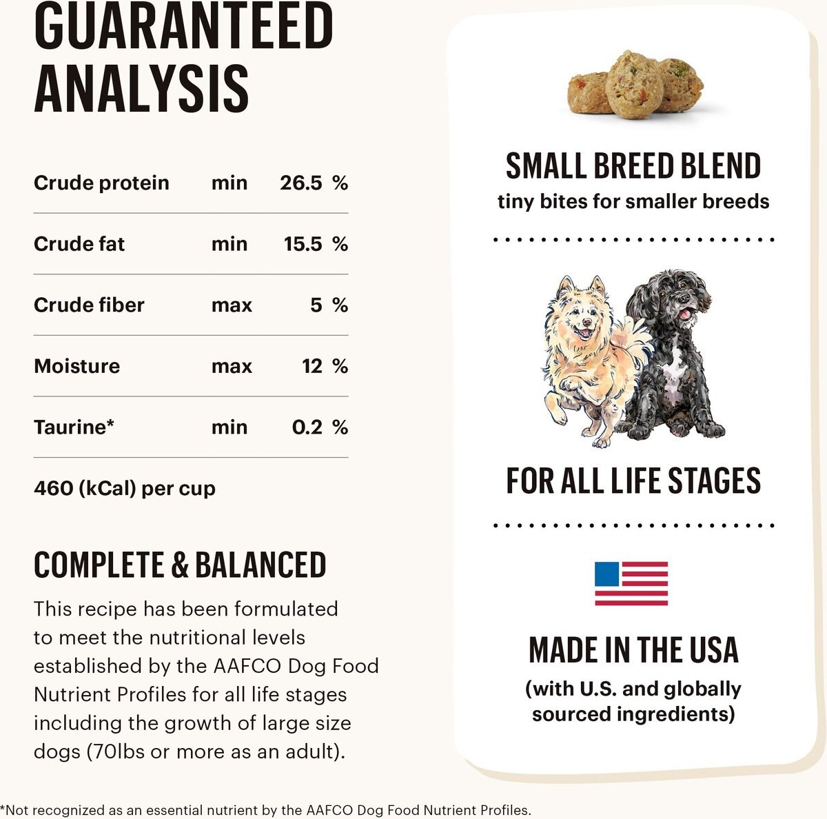 The Honest Kitchen Whole Food Clusters Chicken Recipe Small Breed Grain-Free Dog Food