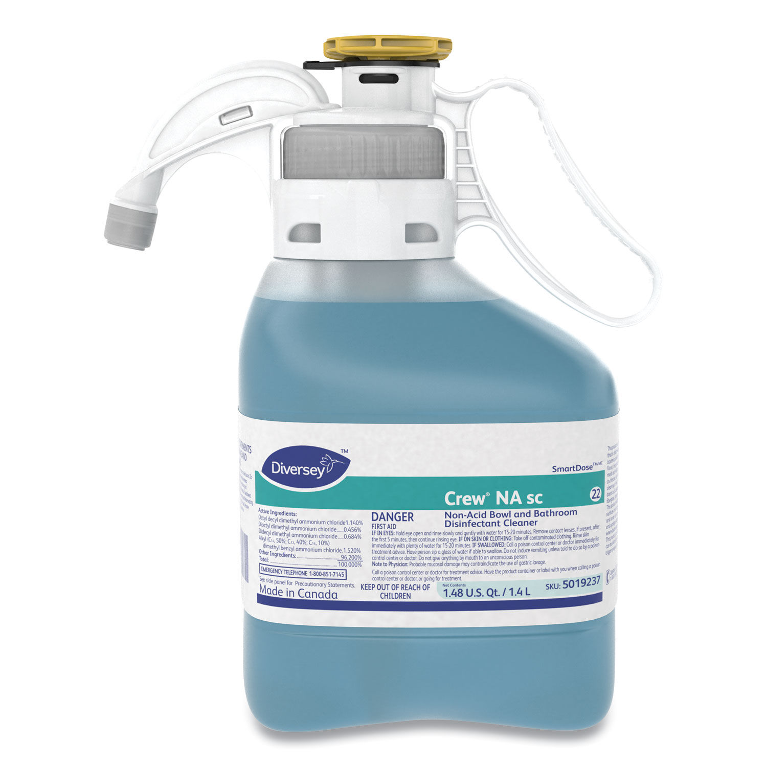 Crew Non-Acid Bowl and Bathroom Disinfectant Cleaner by Diverseyandtrade; DVO5019237