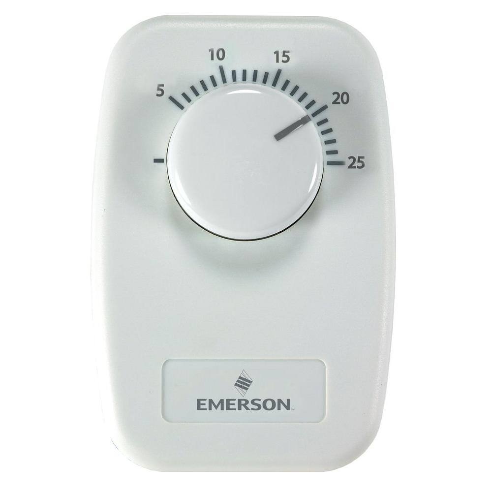 White Rodgers B30 Baseboard Non-Programmable Thermostat - Single Pole B30