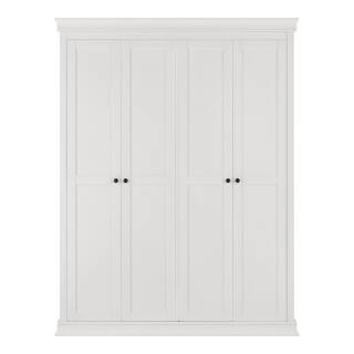 Home Decorators Collection Mansell White Wood Accent Storage Cabinet (78