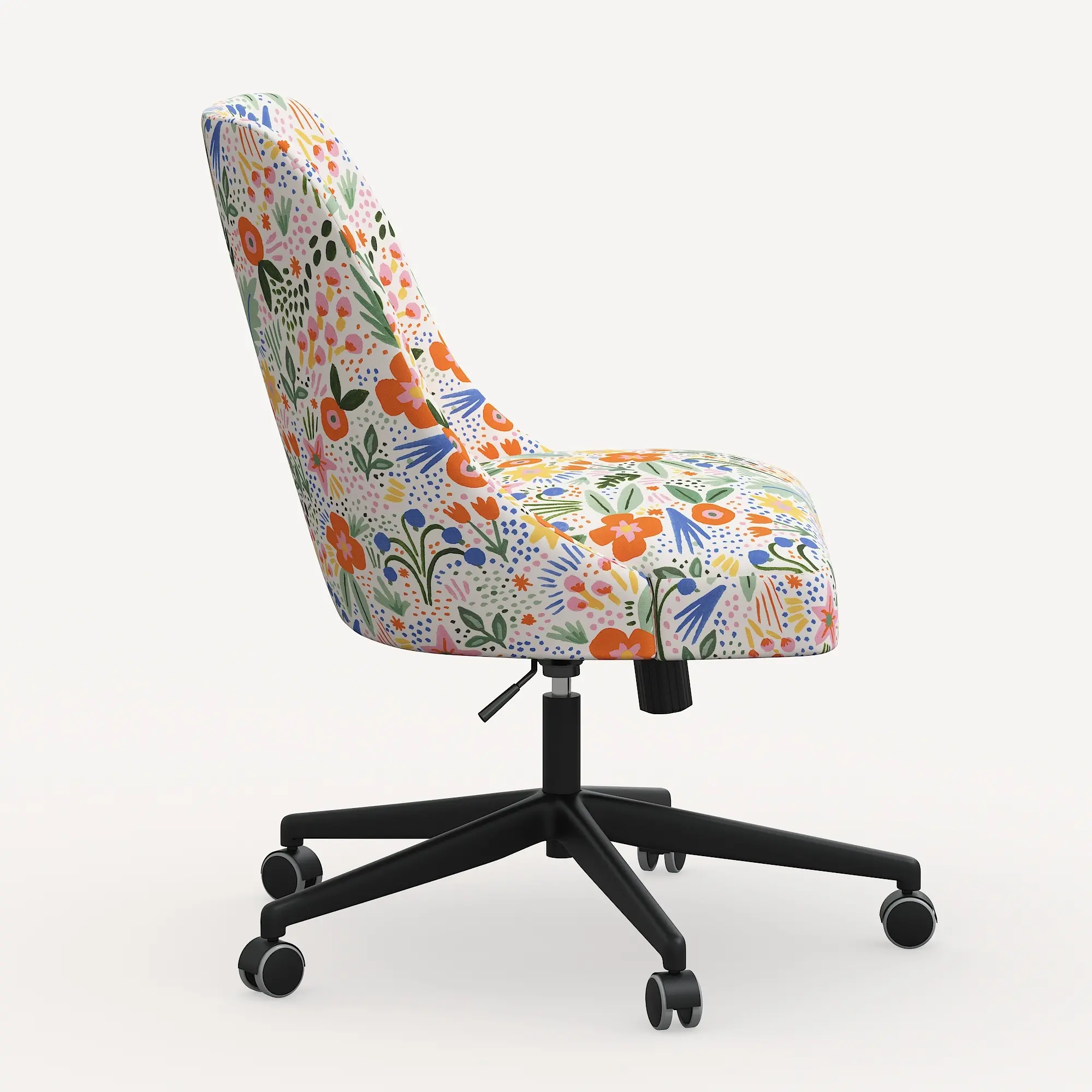 Rifle Paper Co. Oxford Multi Color Floral Office Chair