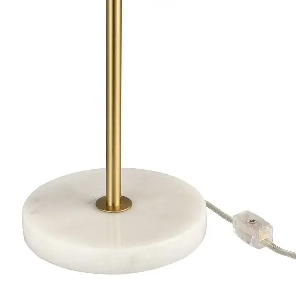 Finch Lane 20'' High 1-Light Table Lamp - Satin Gold