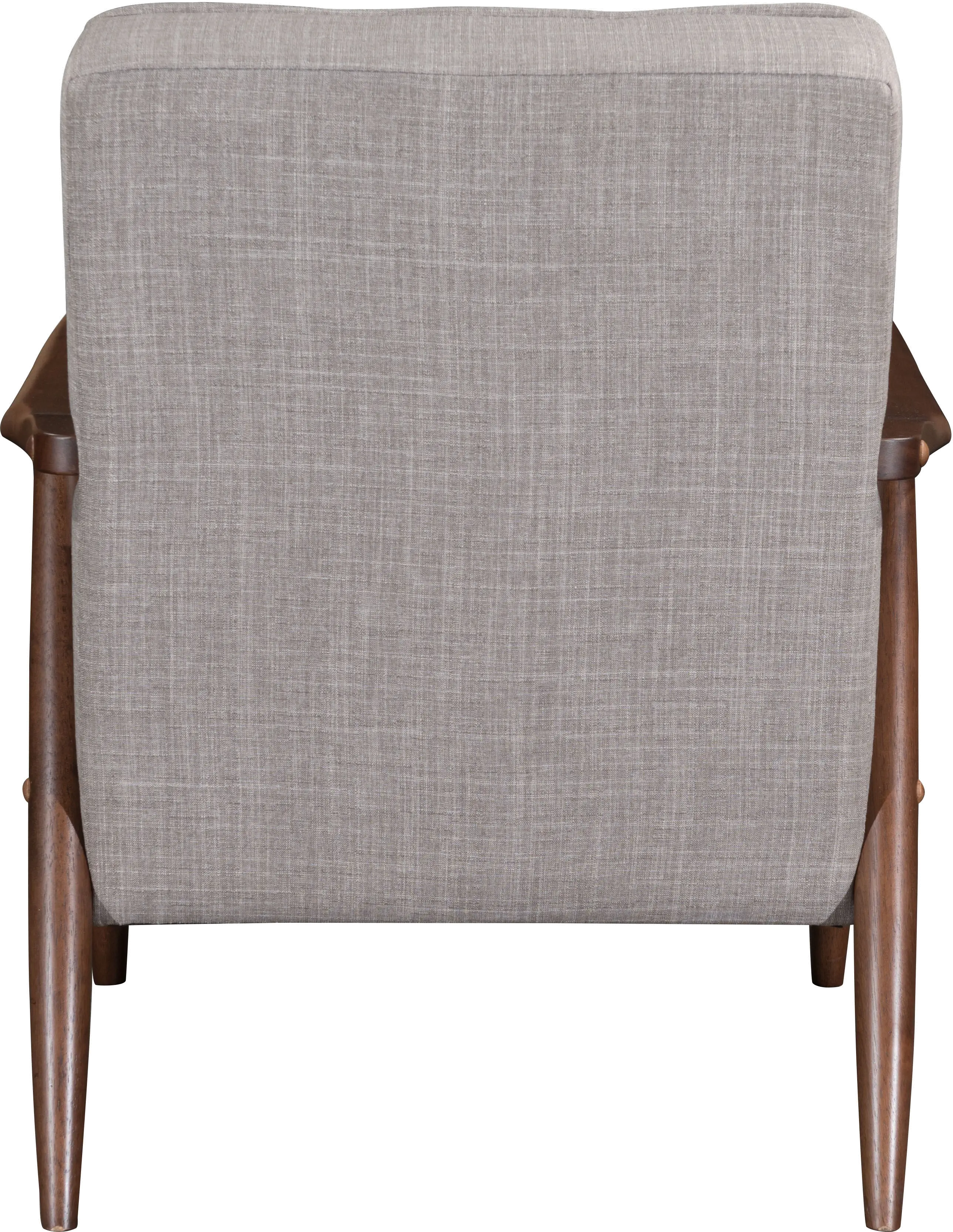 Putty Gray Linen Accent Chair - Rocky