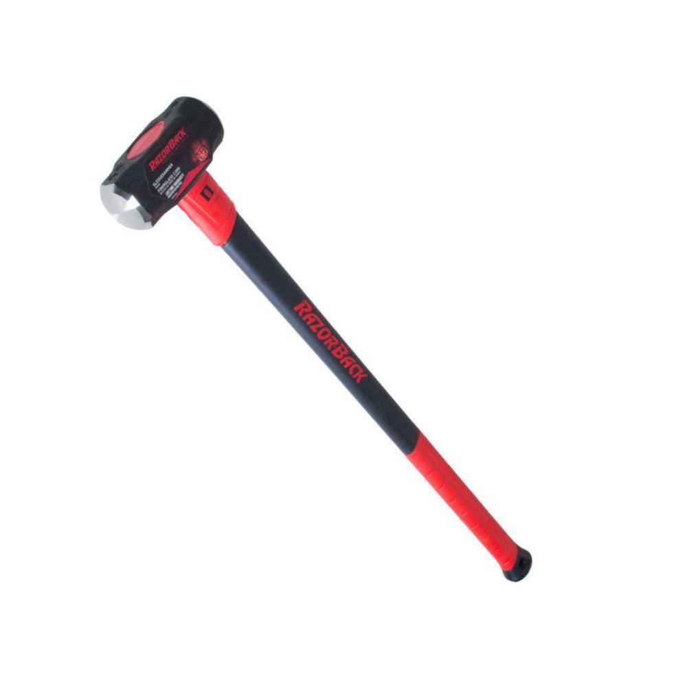 Razor-Back 8 lb. Sledge Hammer with 34 in. Fiberglass Handle 3113000