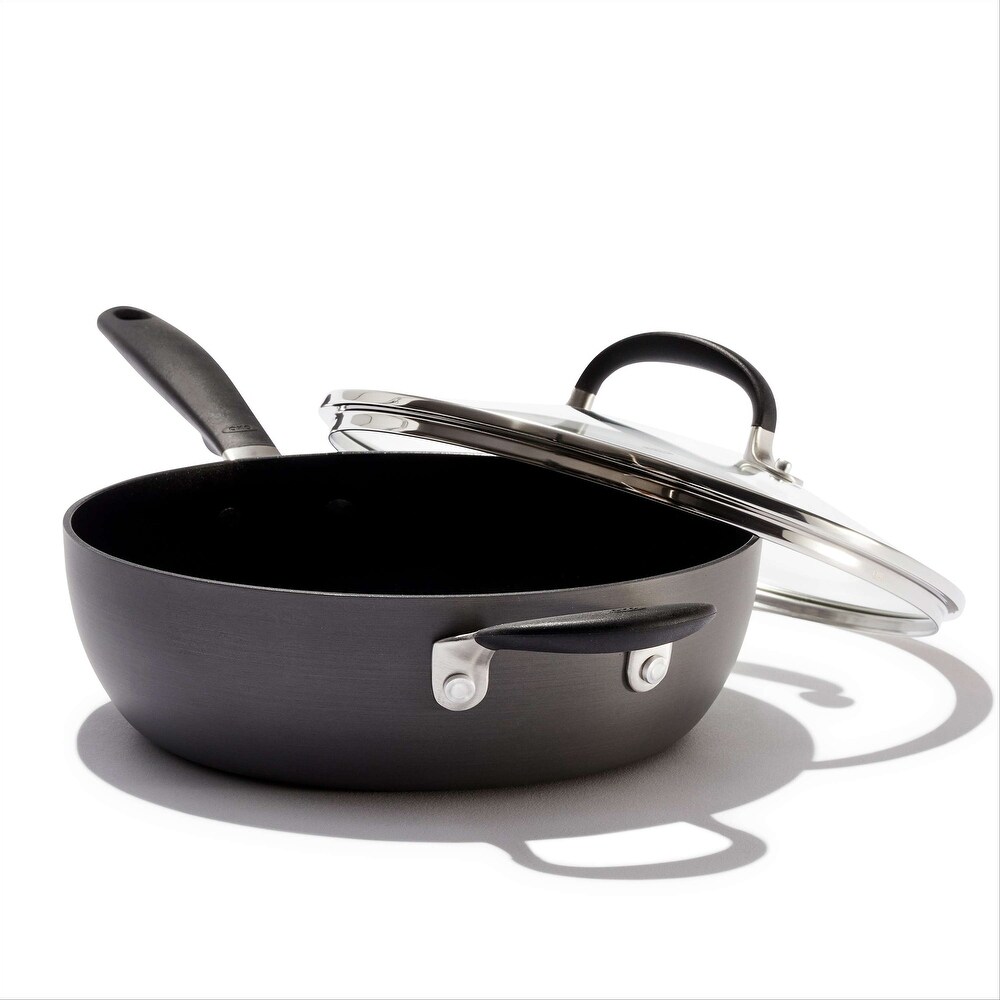 OXO Good Grips Non Stick 3QT Covered Chef Pan with Helper Handle