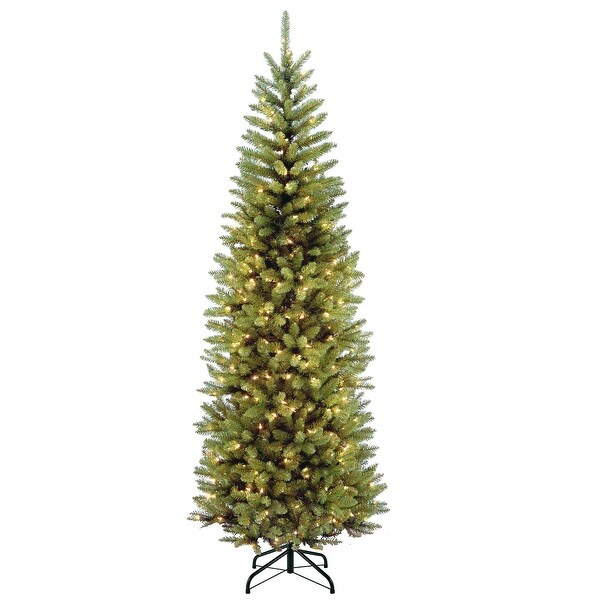 National Tree Company 3 ft. Kingswood Fir Pencil Tree with Clear Lights