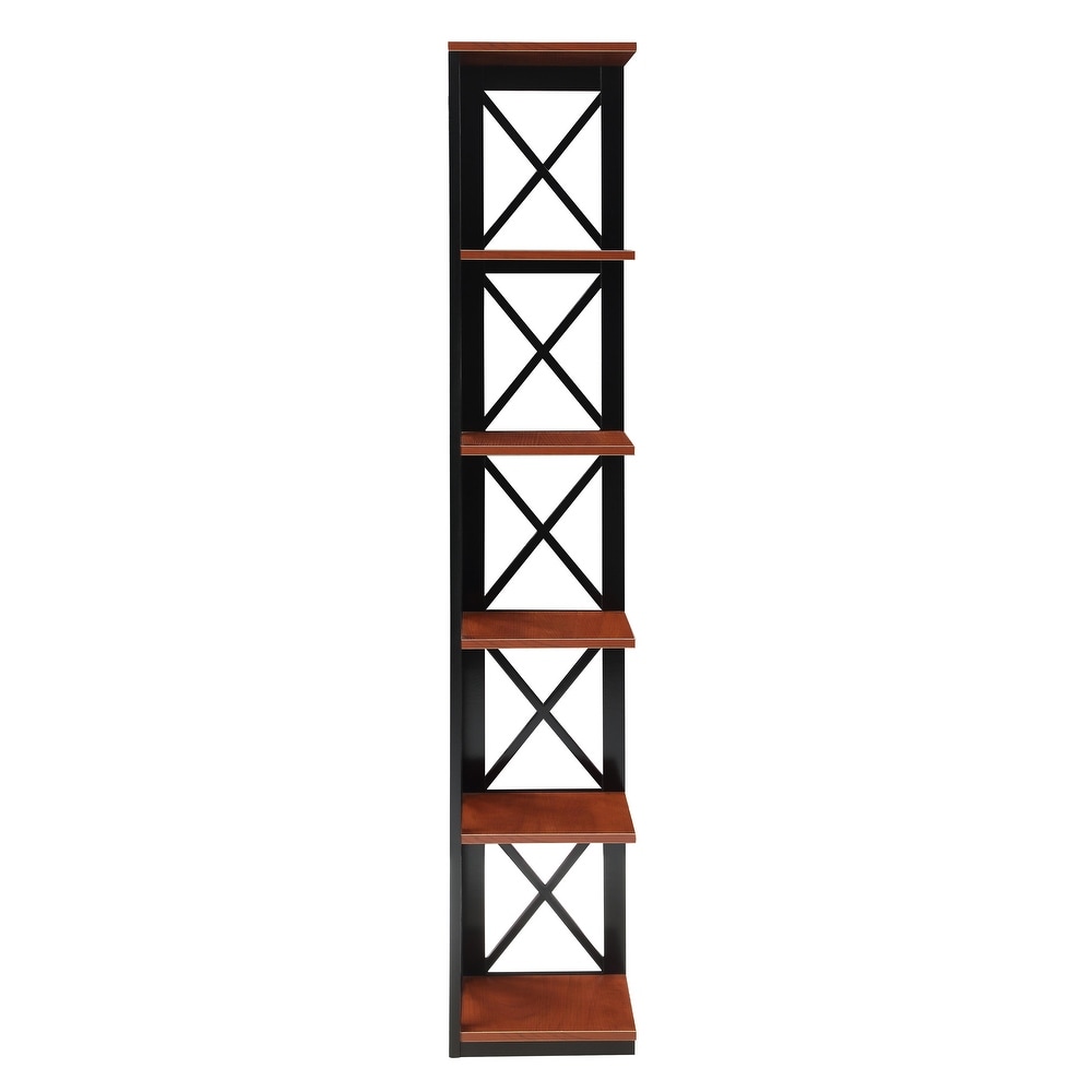 Convenience Concepts Oxford 5 Tier Corner Bookcase