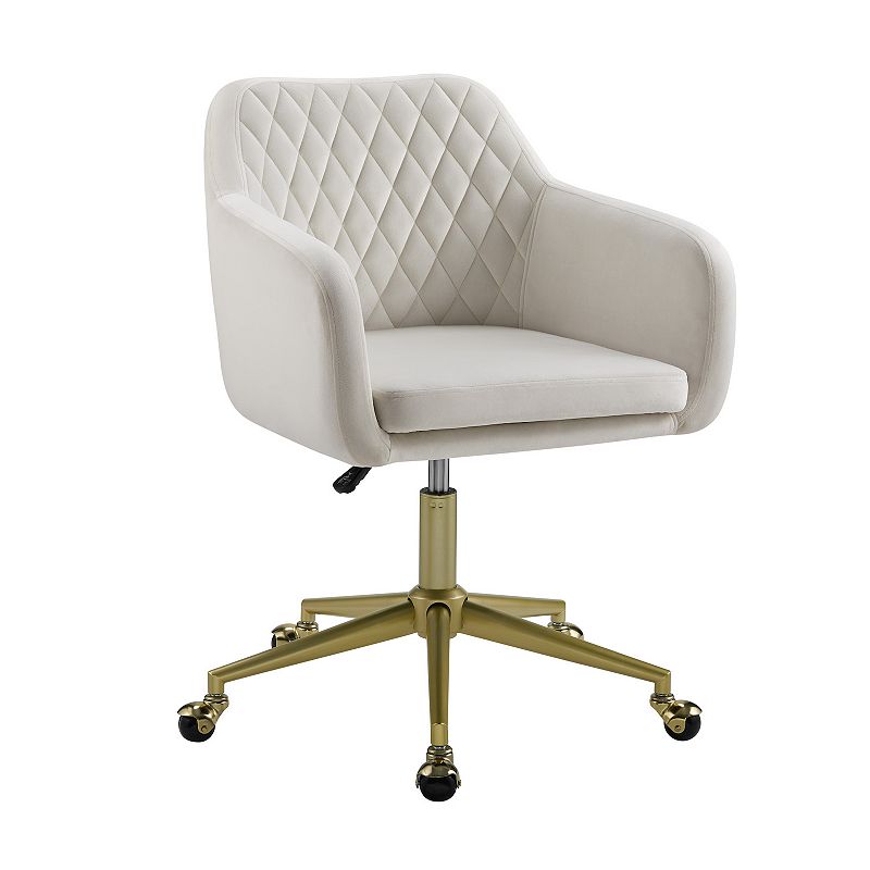 Linon Imogen Quilted Office Chair