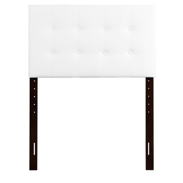 LYKE Home London White Twin Headboard - - 31264260