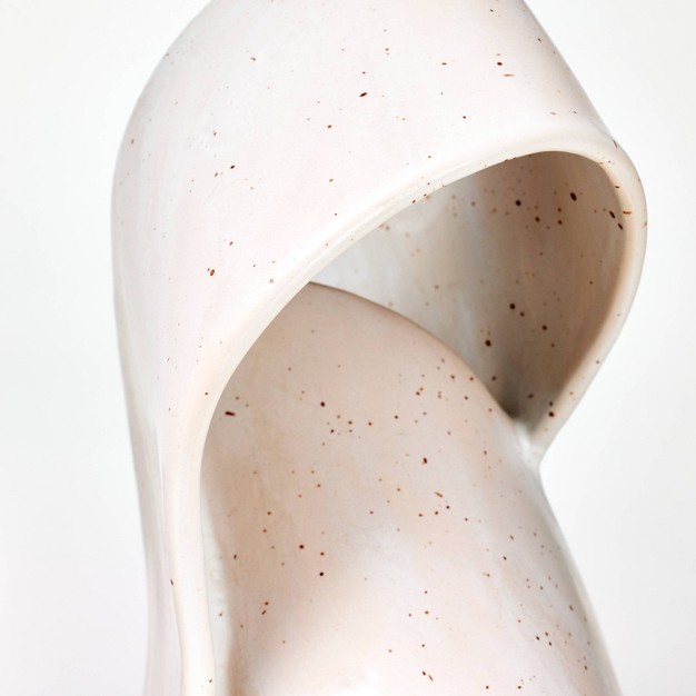 Ceramic Curved Sculpture Designed With Studio Mcgee