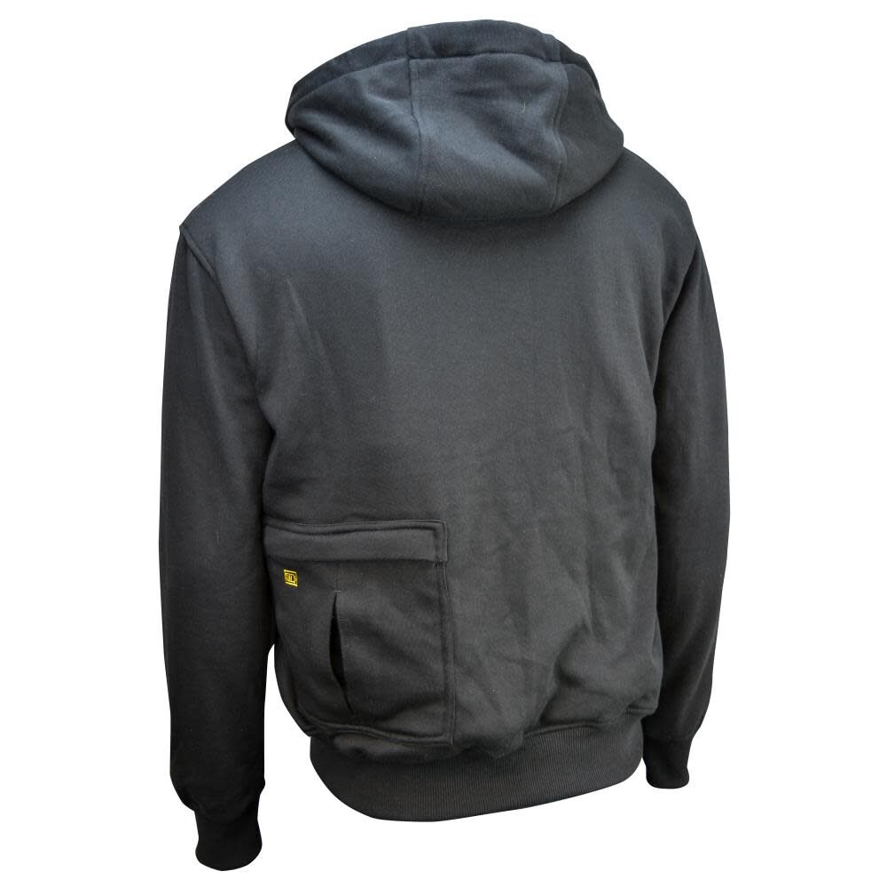 DEWALT 20V Max Mens Heated Bare Tool Hoodie 2X Black DCHJ067B-2XL from DEWALT