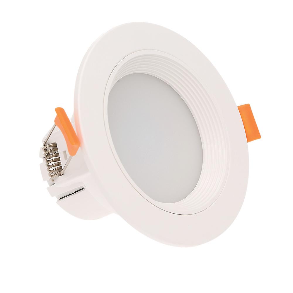 3-inch 7w Induction Lamp Led Motion Sensor Downlight Ceiling Light For Home Office Hallway Balcony Washroom Elevator Warehouse Garage Use White