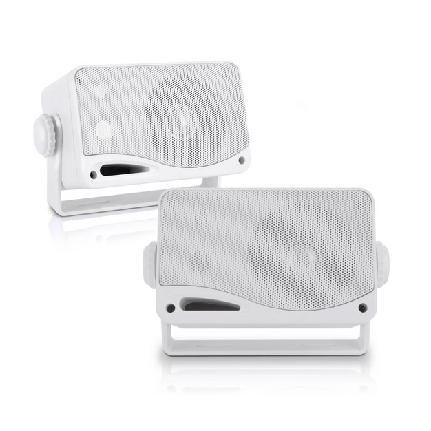 200w 3 way Marine Audio Speakers Outdoor Weatherproof pair