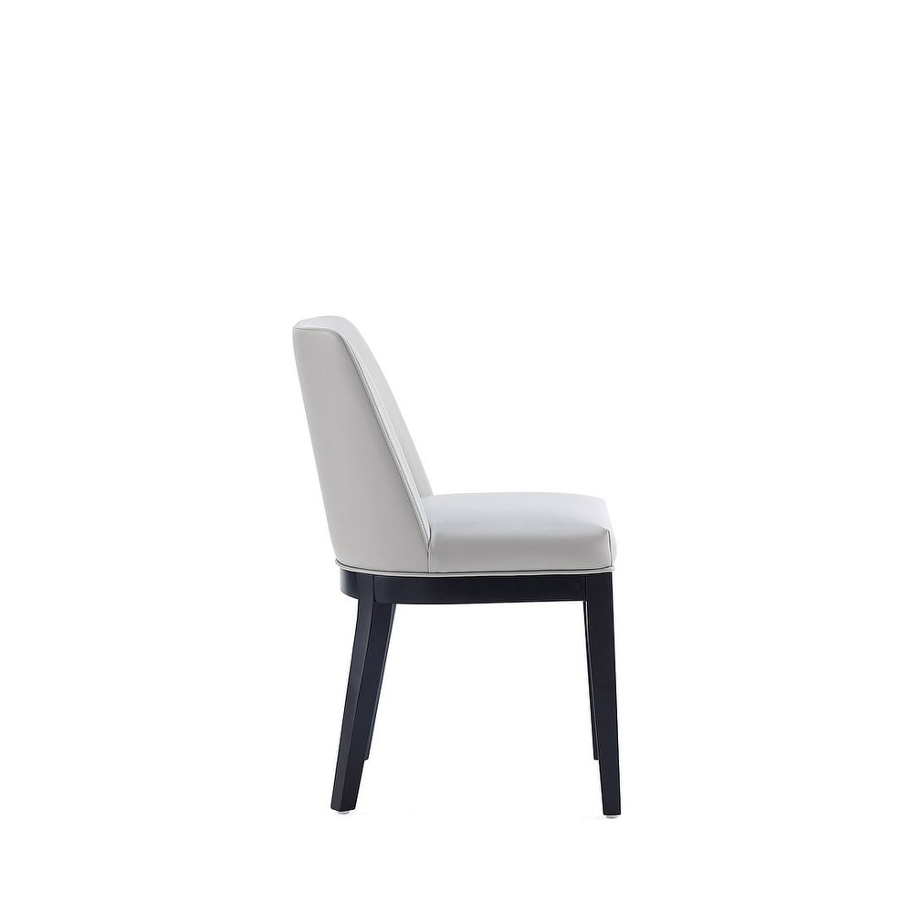 Manhattan Comfort Gansevoort Modern Faux Leather Dining Chair