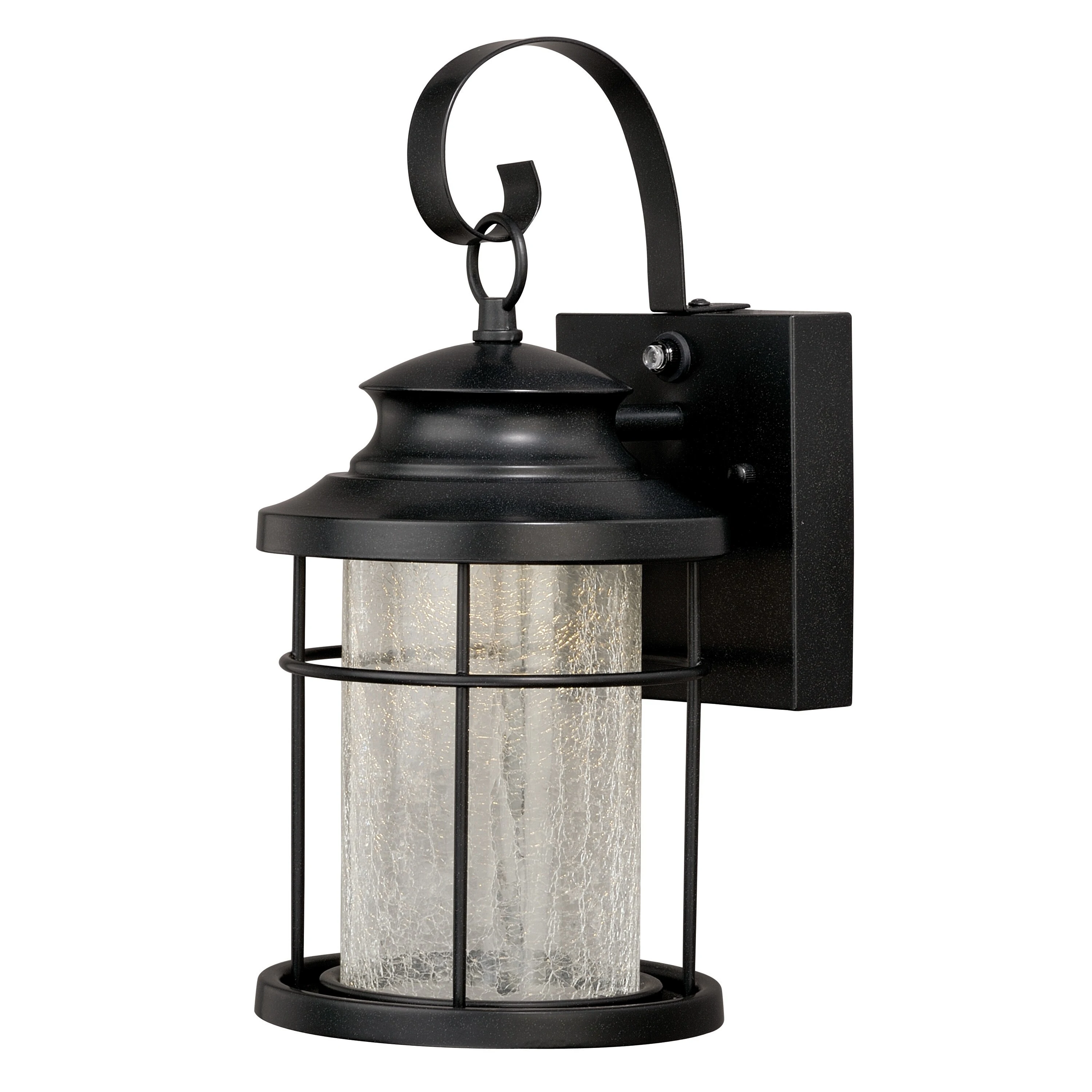 Melbourne 1 Light LED Dusk to Dawn Bronze Coastal Outdoor Wall Lantern Clear Glass - 6.25-in W x 13.25-in H x 7.25-in D Shopping - The Best Deals on Outdoor Wall Lanterns | 26685260