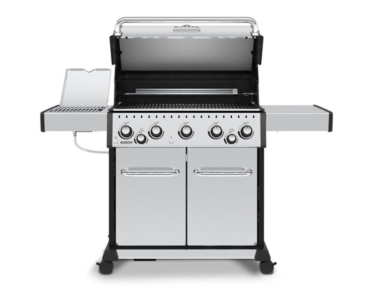 Broil King Baron S 590 Pro Infrared Stainless Steel Liquid Propane Gas Grill