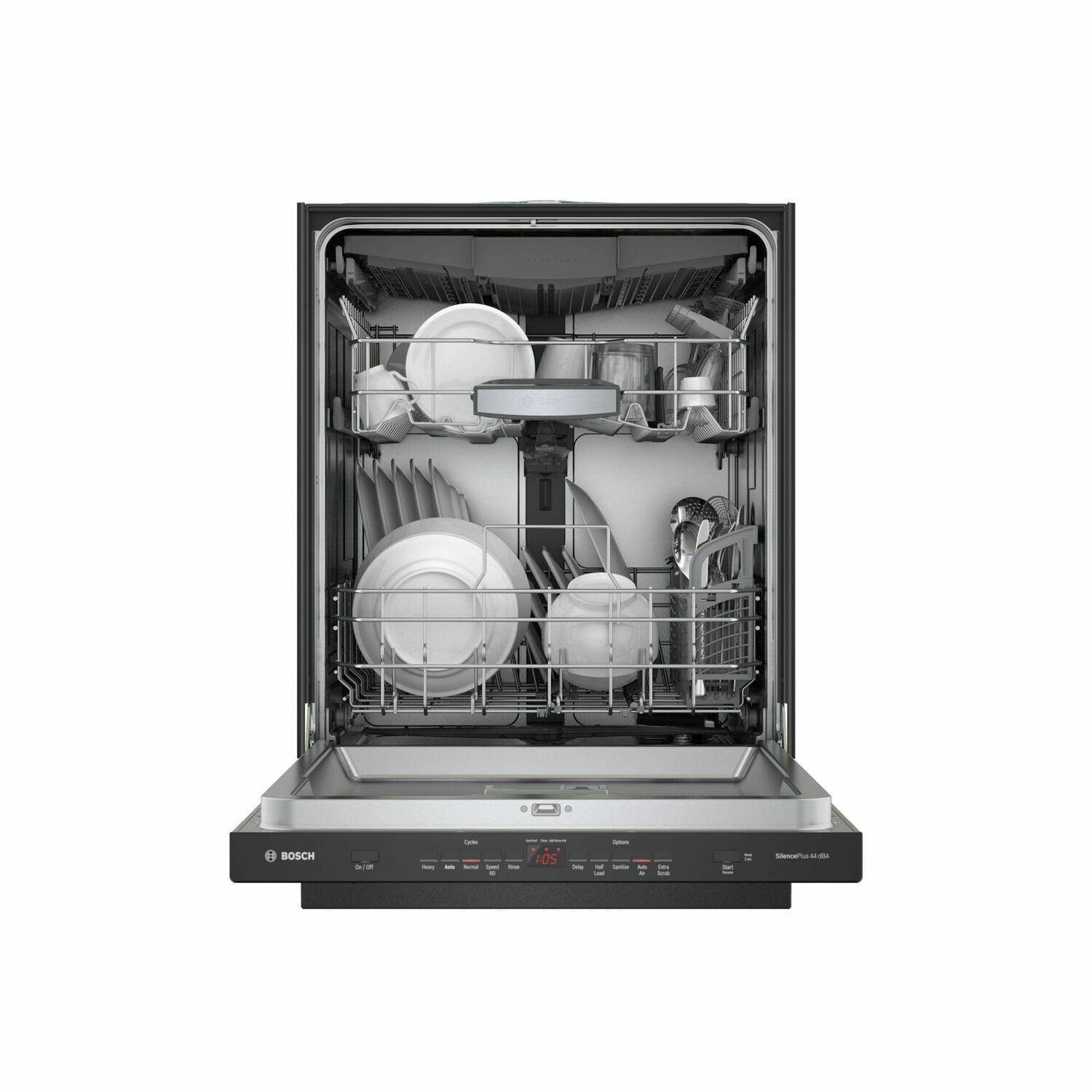 Bosch SHP865ZD6N 500 Series Dishwasher 24'' Black Shp865Zd6N