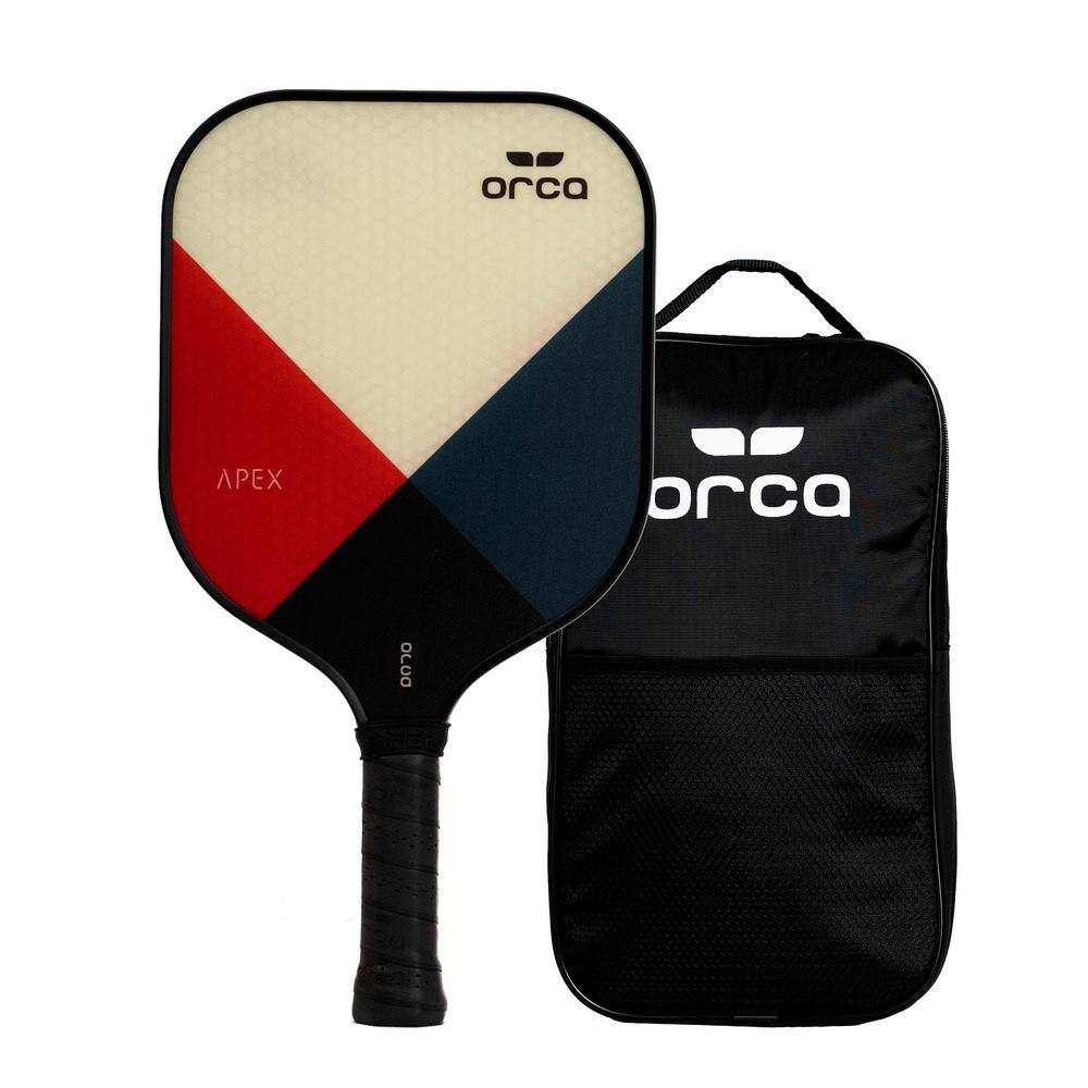 ORCA Apex Polymer Honeycomb Pickleball Paddle with Carry Bag NE600Y21022