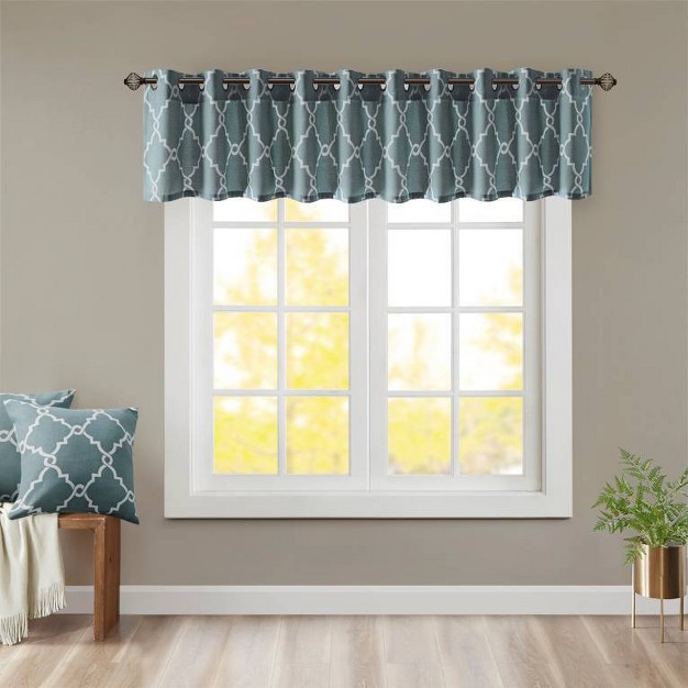 Sereno Fretwork Print Valance