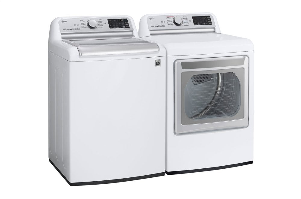 Lg DLEX7800WE 7.3 Cu.Ft. Smart Wi-Fi Enabled Electric Dryer With Turbosteam™