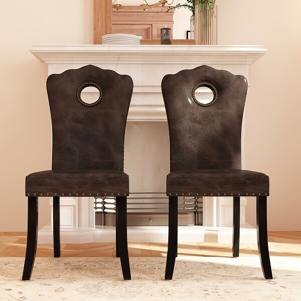 Dining Chairs Upholstered Dining Room Chairs Kitchen Side Chair(2 Piece)