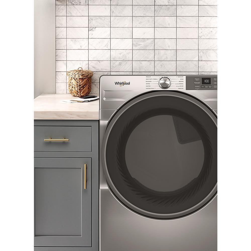 Whirlpool WED5720RR 7.4 Cu. Ft. Smart Front Load Energy Star® Electric Dryer With Wrinkle Shield™ Option