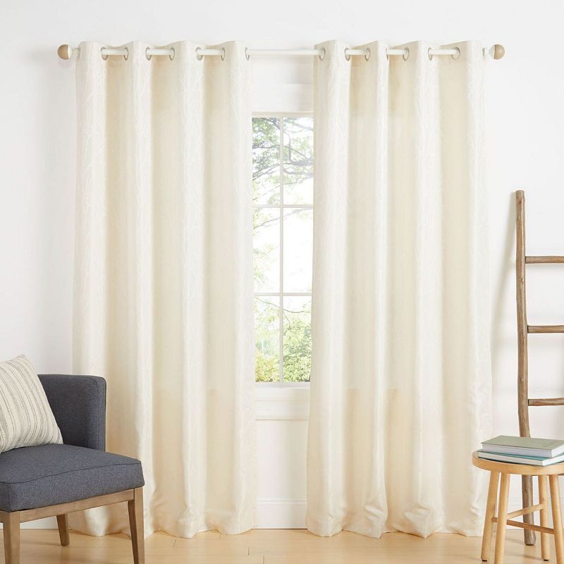 Exclusive Home 2-pack Finesse Grommet Top Window Curtains