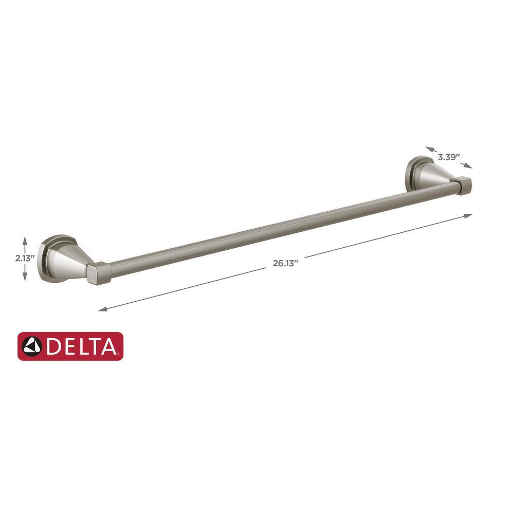 Delta Stryke 24 in. Towel Bar in Brilliance Stainless 77624-SS