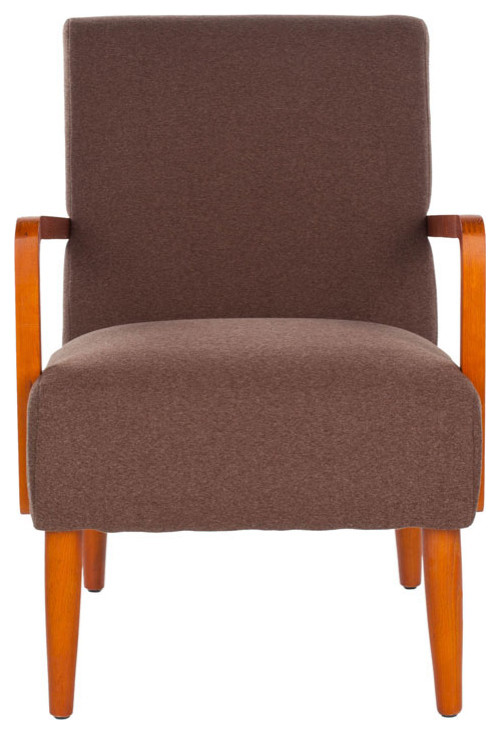 Chabe Arm Chair Brown   Modern   Armchairs And Accent Chairs   by Virgil Stanis Design  Houzz