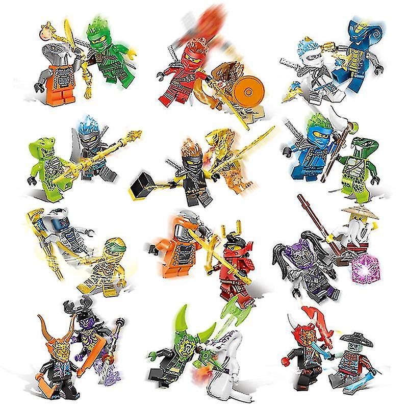 Compatible With 24 Assembled Building Blocks Minifigure Toys