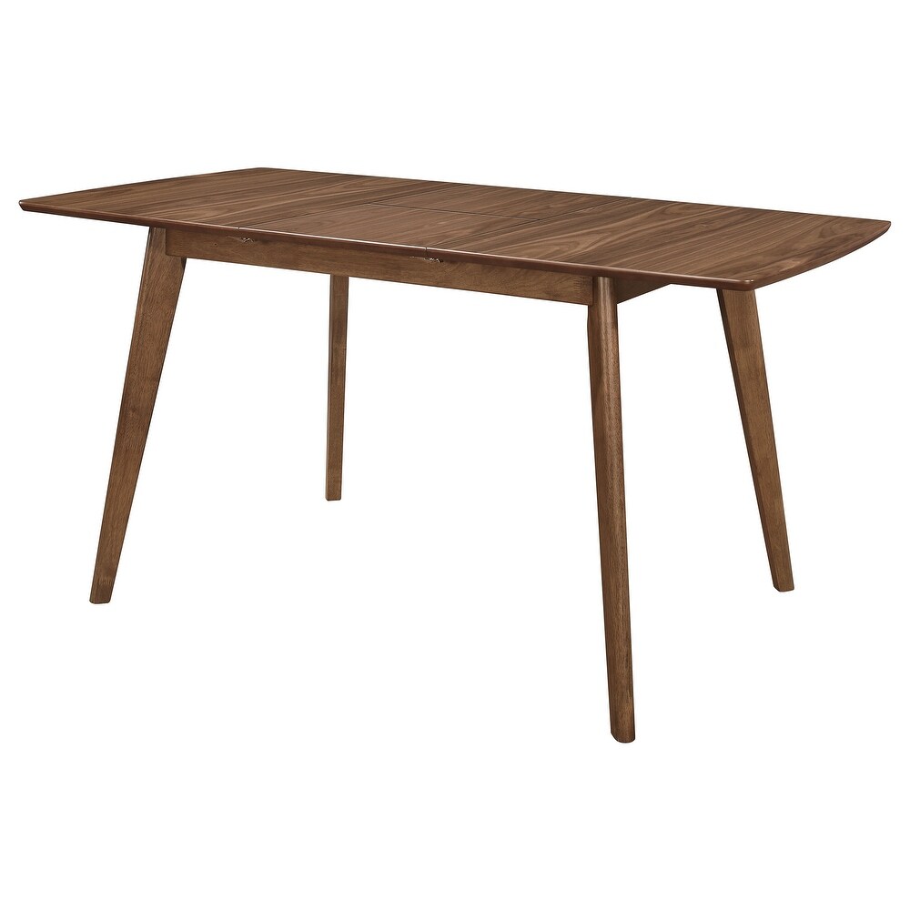 Coaster Furniture Alfredo Rectangular Dining Table Natural Walnut   47.25''   63.00'' x 31.50'' x 30.00''