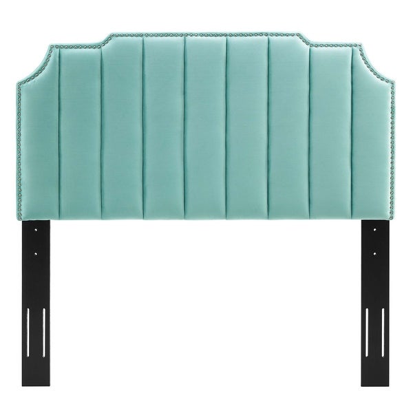 Rosalind Performance Velvet King/California King Headboard - - 33986022