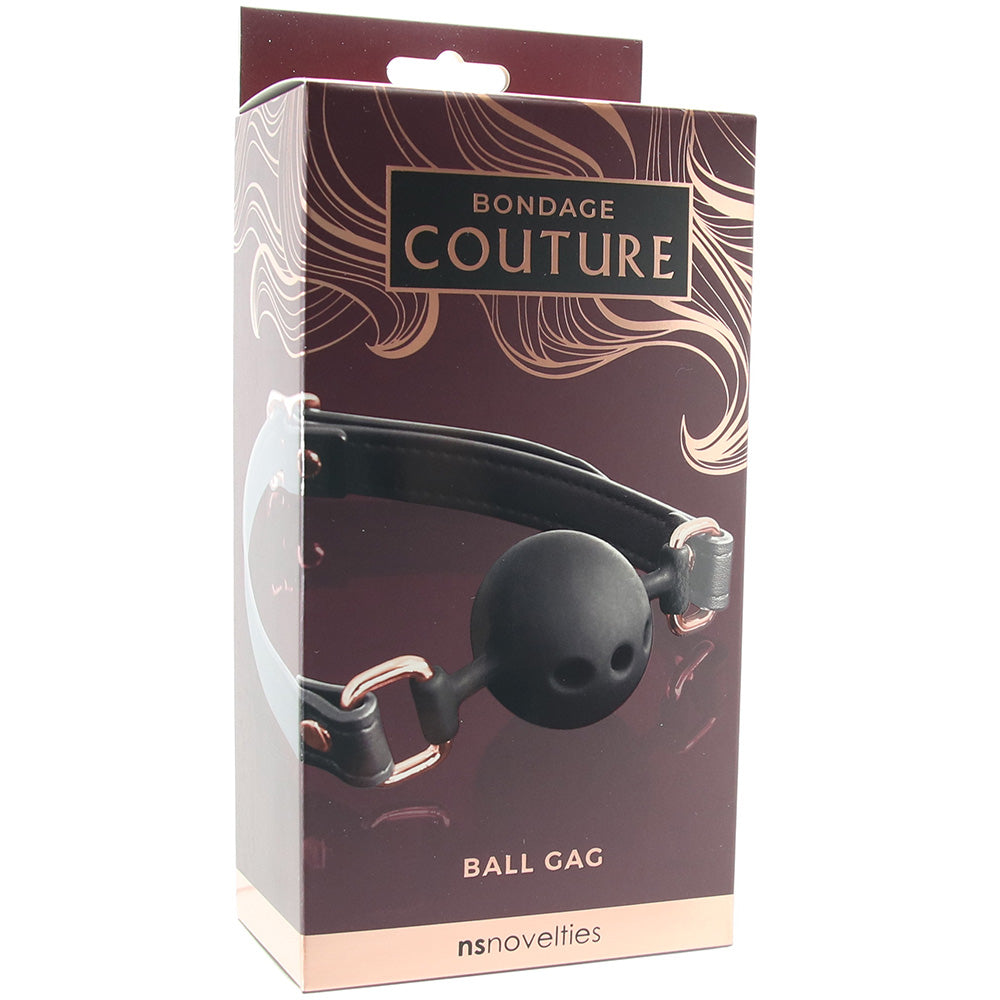 Bondage Couture Ball Gag in Rose Gold