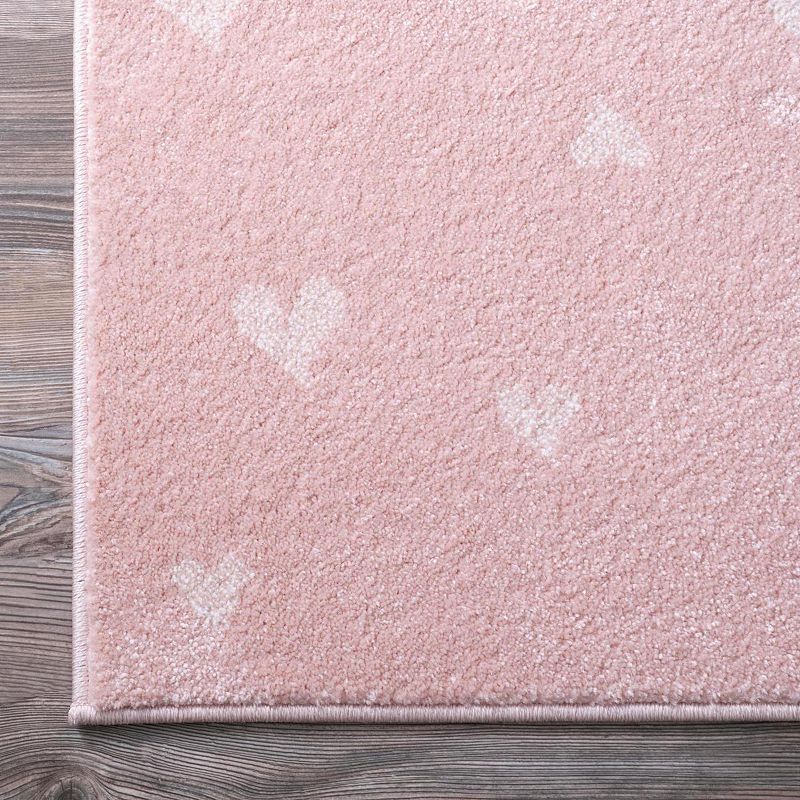 nuLOOM Harlee Blushing Bears Nursery Area Rug