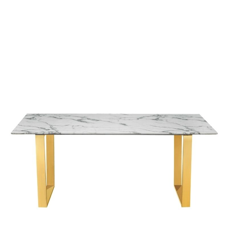 Rectangle Faux Dining Table 63\